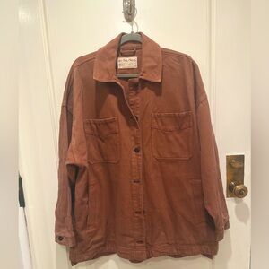 Free People Madison City Denim Jacket